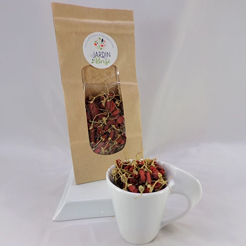 Baie de Goji séchées 100g avec pédicelle